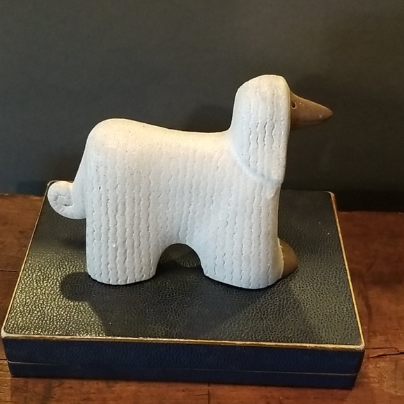 -SOLD - Toscany -Lisa Larson inspired Afghan hound - Picture 3 of 6